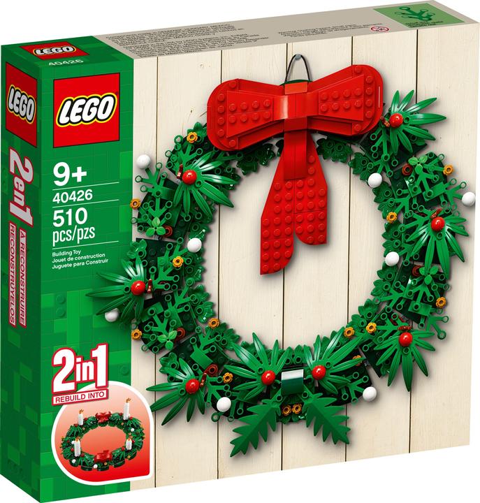Actual product image LEGO 2-in-1 Advent Wreath (40426, LEGO Rare Sets)