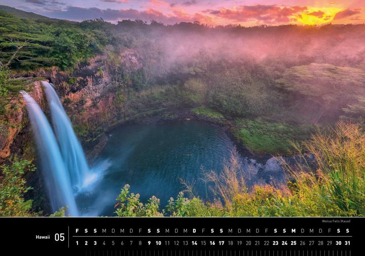 Image du produit Hawaii Premiumkalender 2026 (50 x 35 cm, Allemand)