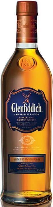 Immagine prodotto Glenfiddich Edizione per il 125° anniversario (Single Malt, Whisky scozzese, 1 x 70 cl)