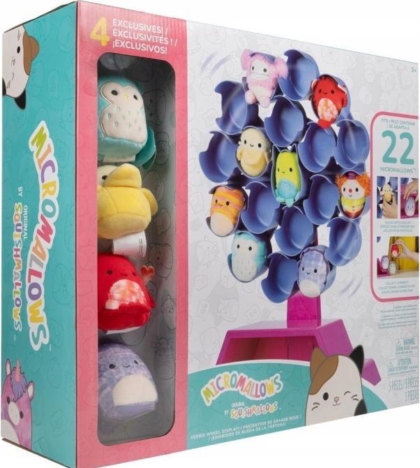 Actual product image Squishmallows Micromallows - Play & Display Ferris Wheel (6 cm)