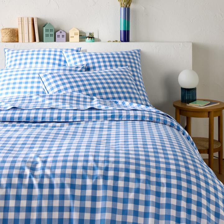 Produktbild La Redoute Interieurs Veldi Bleu (Duvetbezug, 200 x 200 cm)