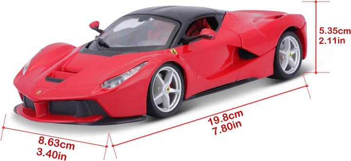 Actual product image Bburago R&P LaFerrari