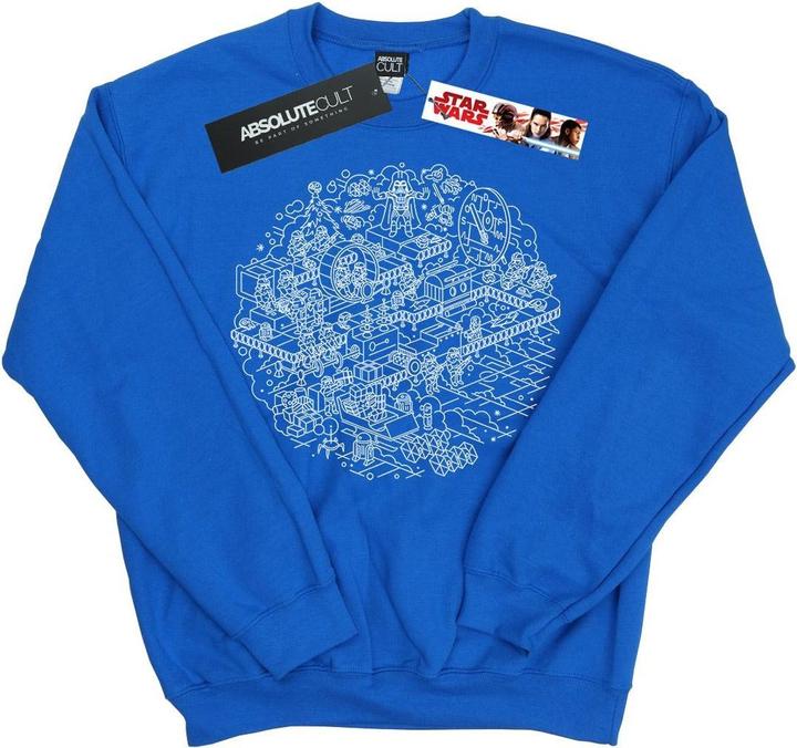 Star Wars Christmas Death Star Sweatshirt Mädchen
