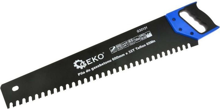 Actual product image GEKO Hand Saw for Aerated Concrete 600mm 32/32T Teflon