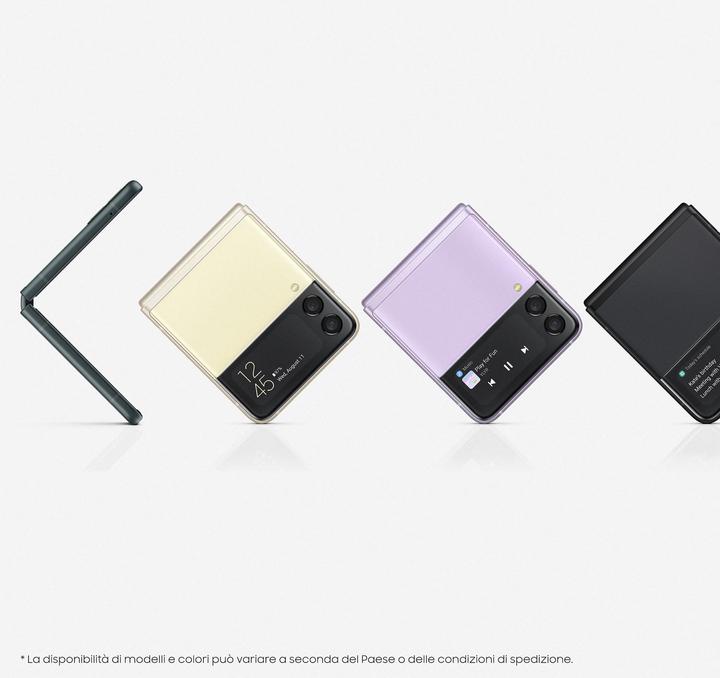 Produktbild Samsung Galaxy Z Flip3 5G EU (256 GB, Phantom Black, 6.70", SIM + eSIM, 12 Mpx, 5G)