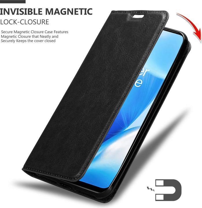 Immagine prodotto Cadorabo Libro Invis. Coperchio magnetico (OnePlus Nord N200 5G)