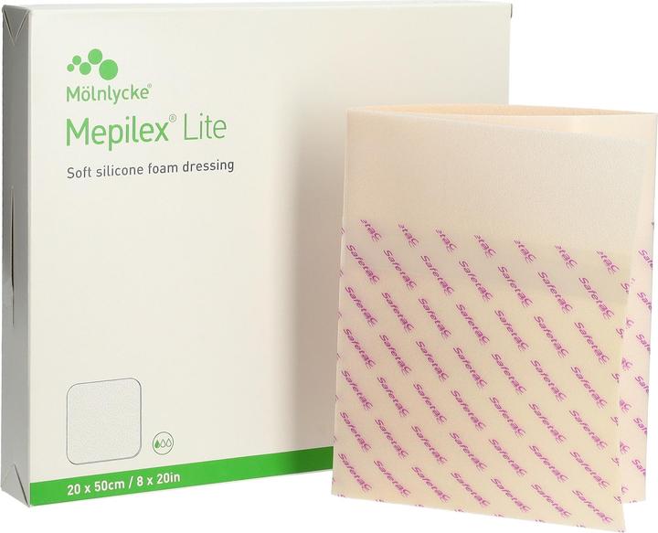 Image du produit Mepilex Lite Absorptionsverband 20x50cm Silikon (4 x)