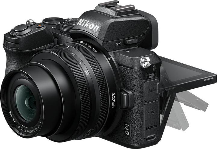 Produktbild Nikon Z50 Kit (16 - 50 mm, 20.90 Mpx, DX)