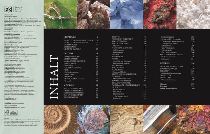 Produktbild Steine & Mineralien (Deutsch, Ronald L. Bonewitz, Karin Koch, Stephan Matthiesen, 2023)