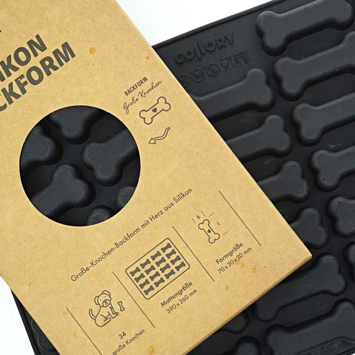 Immagine prodotto Collory Tappetino da forno per crocchette per cani grandi Ossa