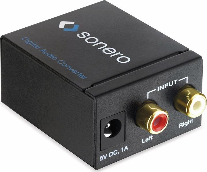Produktbild Purelink Sonero Audio-Konverter X-AC0002xCinch auf S/PDIF Dig.Koax o.Toslink (DA Wandler)