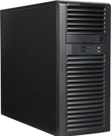 Actual product image Supermicro SC732 D4-903B (mATX, ATX, E-ATX)