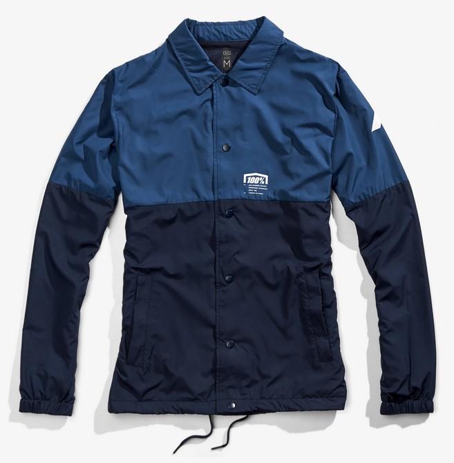100% 39010-015-13 Ascott Trainer Jacke, Erwachsener, XL, Blau (XL)