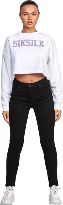 Immagine prodotto Siksilk Varsity Felpa Corta Donna (34 D)