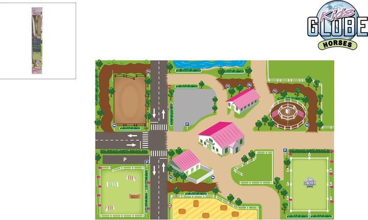 Actual product image NoName Play carpet riding school (150 x 100 cm)