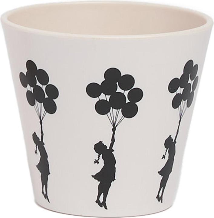 Actual product image Quycup Espresso Cup FLYING BALLOONS GIRL (90 ml, 2 x)