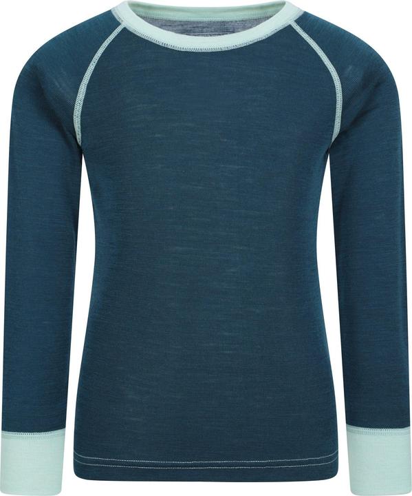 Immagine prodotto Mountain Warehouse Merino II Maglietta di Base Girocollo Bambini (140)