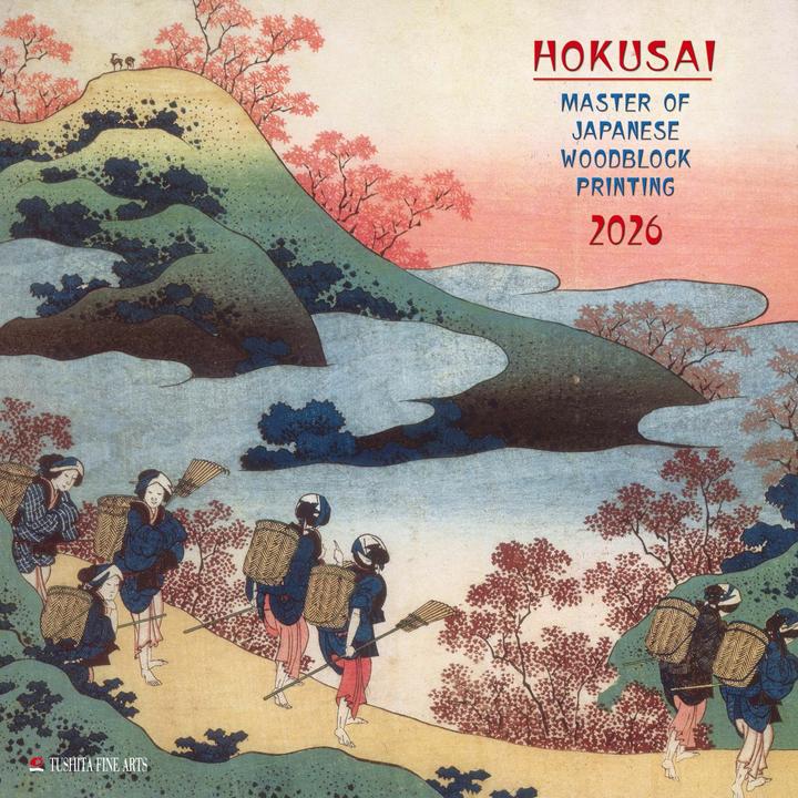 Actual product image Hokusai - Japanese Woodblock Printing 2 (30 x 30 cm, Hardcover, German)