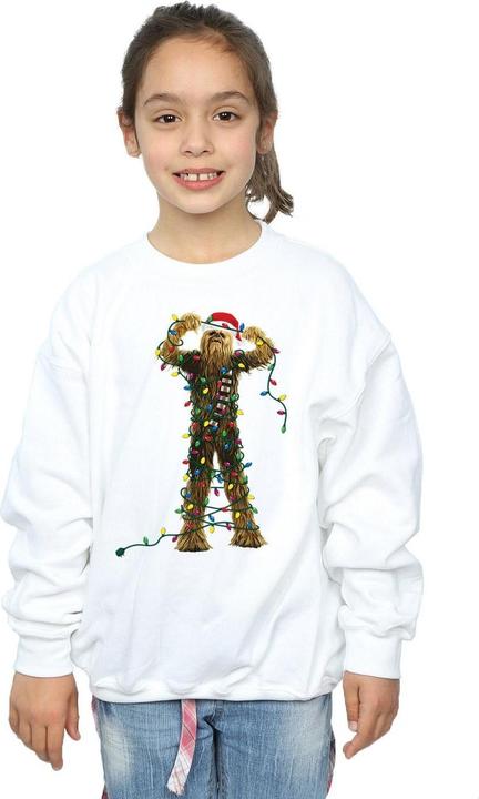 Image du produit Star Wars - Sweat CHEWBACCA CHRISTMAS LIGHTS - Fille (140, 146)