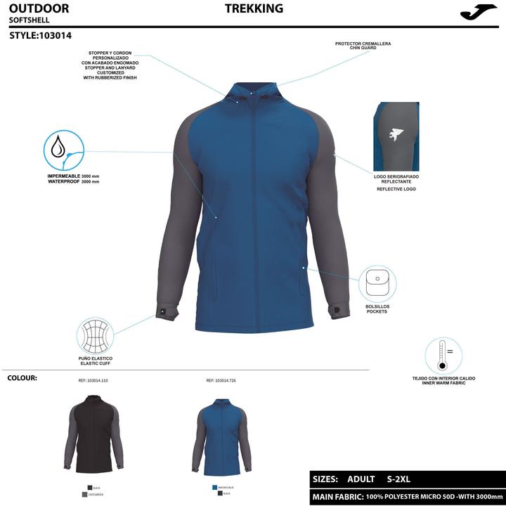 Image du produit Joma Veste de pluie Explorer 103014-110 - L (L)