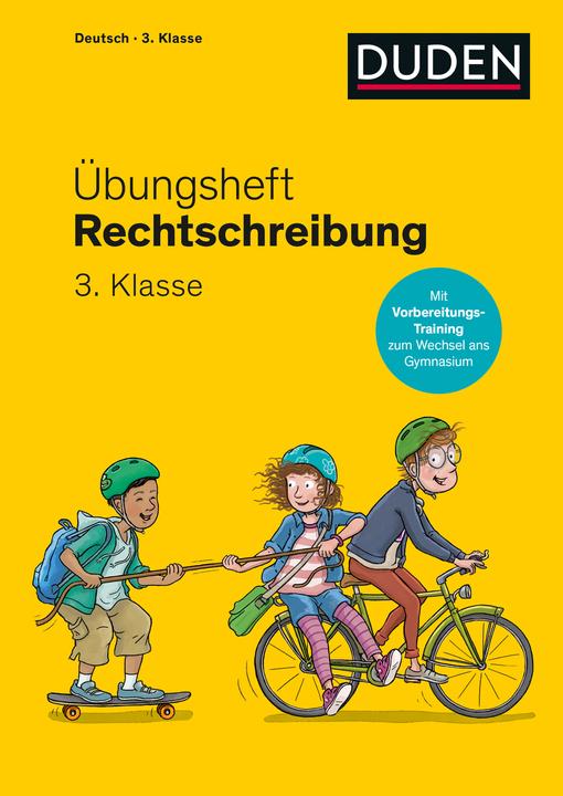 Produktbild Übungsheft - Rechtschreibung 3.Klasse (Deutsch, Andrea Wimmer, Ulrike Holzwarth-Raether, 2023)