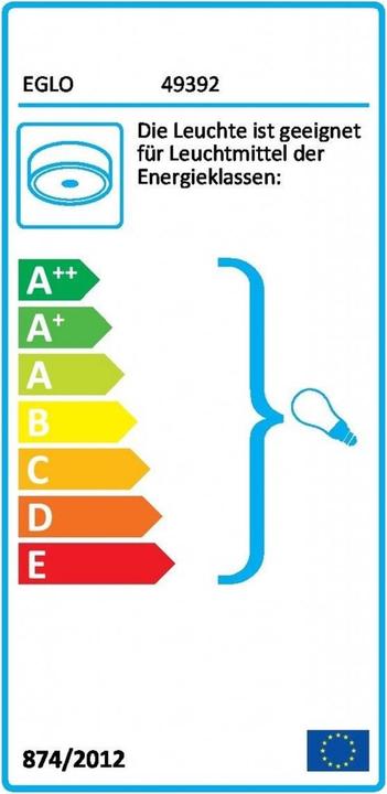 Energie-Label EGLO Charterhouse (E27)