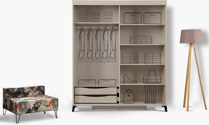 Immagine prodotto Hanah Home Aydin (150 x 60 x 216 cm)