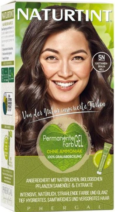 Produktbild Naturtint Permanentes Haarfarbegel 5N Kastanienbraun Hell ohne Ammoniak (5N Kastanienbraun Hell ohne Ammoniak)