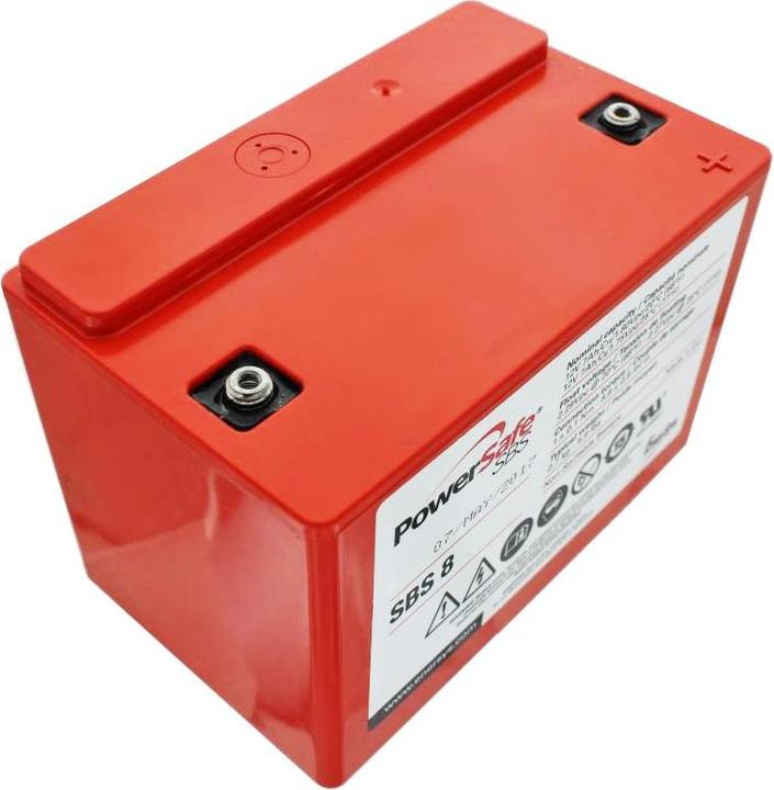Actual product image Hawker Energy Hawker 12SBS8 PowerSafe battery with M4 screw terminal (12 V, 7 Ah)