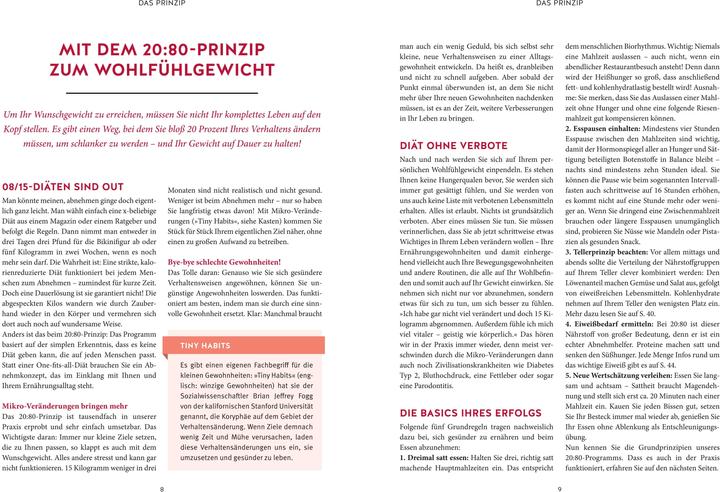 Actual product image Abnehmen nach dem 20:80-Prinzip - Das Arbeitsbuch (German, Matthias Riedl, 2022)