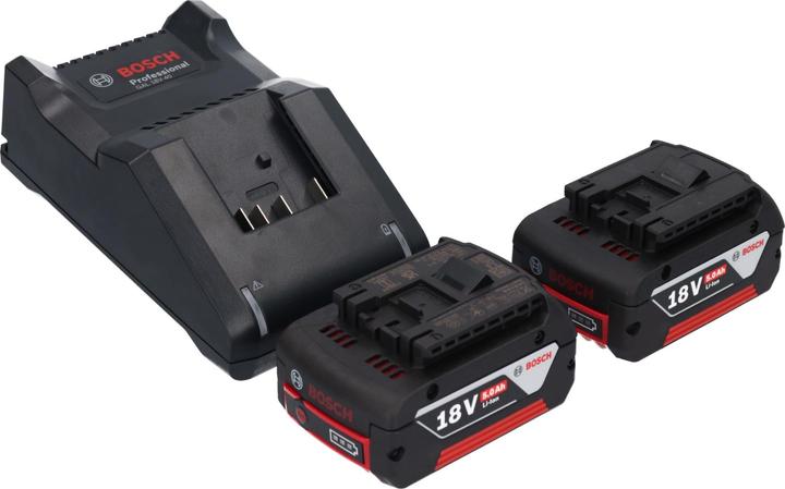 Image du produit Bosch Professional Bosch GHE 18V-50 Professional Akku Heckenschere 18 V 50 cm Brushless + 2x Akku 5,0 Ah + Ladegerät (Taille-haies sans fil)