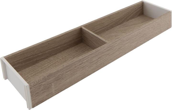 Blum Ambia-Line Schubkastenrahmen schmal - 472x100x50mm, Bardolino Eiche Stahl