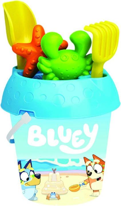 Actual product image Nobrand Bucket set Bluey 5 pieces 18 cm
