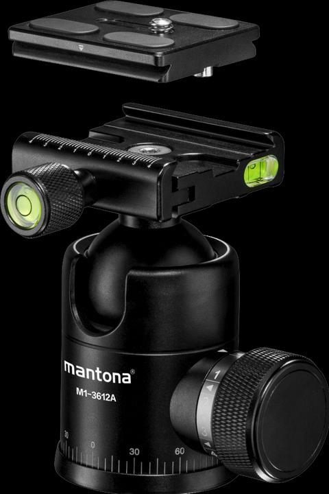 Produktbild mantona Onyx 12 Kugelkopf (Kugelkopf)