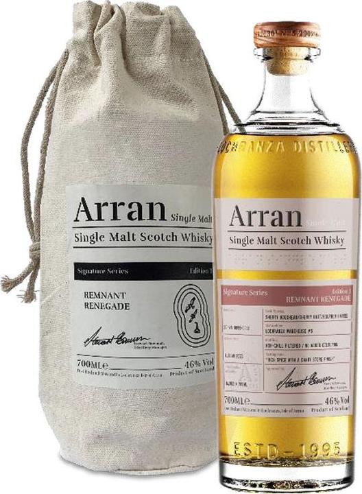 Actual product image Arran Distillery Signature Series Edition 1 Remnant Renegade (Single Malt, 1 x 70 cl)