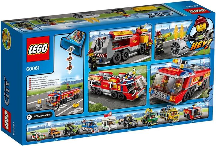 Actual product image LEGO City Airport Fire engine (60061, LEGO City)