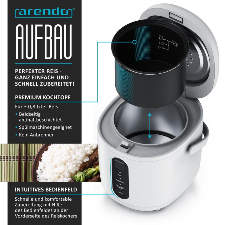 Actual product image Arendo Rice cooker