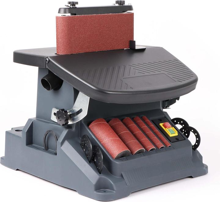 Produktbild Wiltec Spindelschleifer oszillierend 500W Bandschleifer Schleifmaschine Werkzeug (Oszillationsschleifer, 500 W)