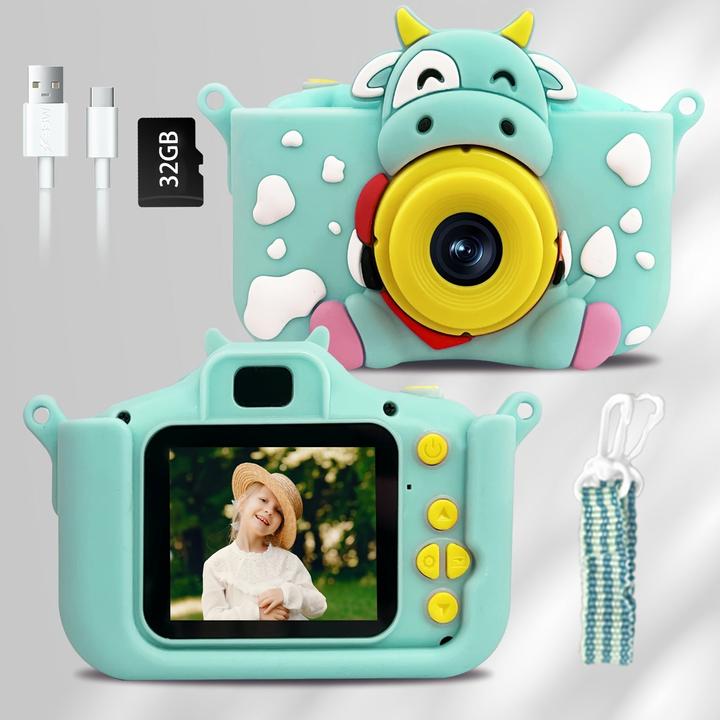 Image du produit Activity Board Vache appareil photo numérique, peut prendre et enregistrer des photos, jouet éducatif, cadeau