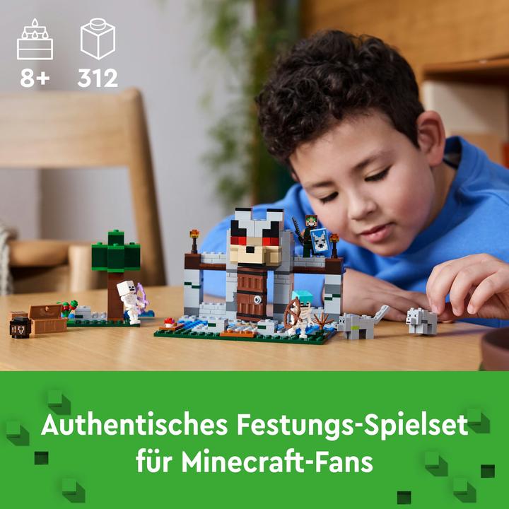 Image du produit LEGO 21261 La forteresse des loups (21261, LEGO Minecraft)