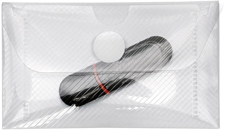 Image du produit Veloflex Pochette pour cartes de visite Crystal ouverte en haut non adhésive Polypropylène transparent