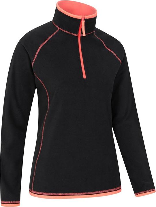 Actual product image Mountain Warehouse Womens/Ladies Montana Half Zip Fleece Top (38 D)