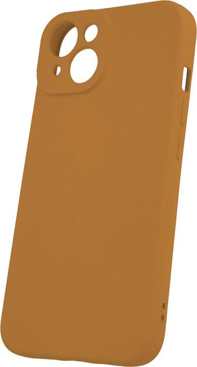 Actual product image OEM Silicon case for Samsung Galaxy S24 caramel (Samsung Galaxy S24)