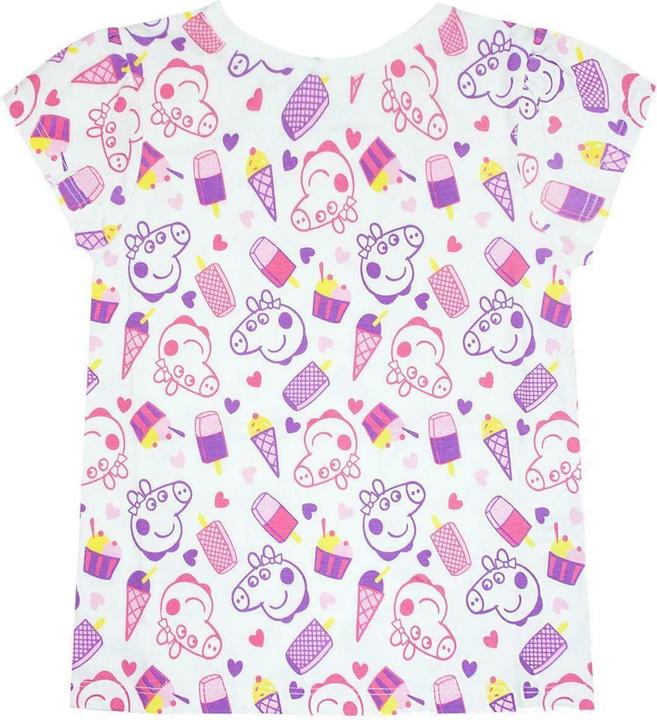 Actual product image Peppa Pig Girls All-Over Print T-Shirt (116)