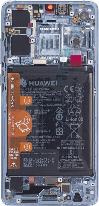 Immagine prodotto Huawei Display Unit für P30, mit Akku, Breathing Crystal (New Code) (Huawei P30)