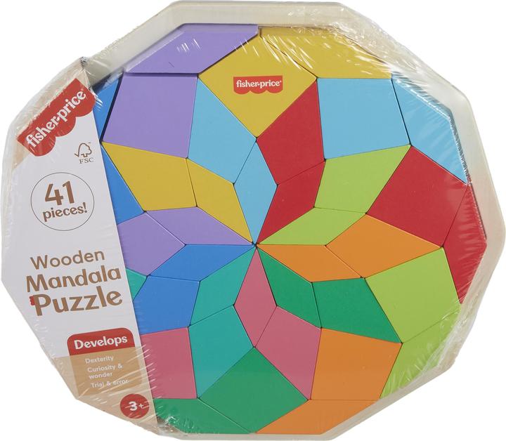 Produktbild Fisher-Price Mandalapuzzle (41 Teile)