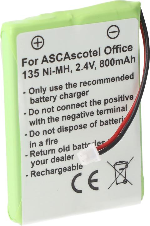 Image du produit Ascom Batterie ASCOTEL OFFICE 135