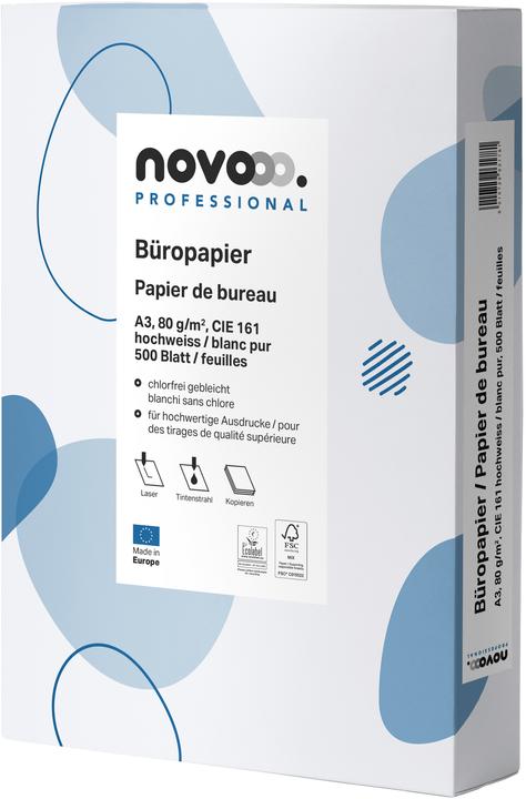 Produktbild Novooo Büropapier A3 (80 g/m², A3)