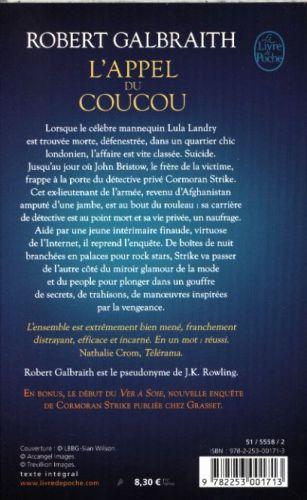 Actual product image L Appel Du Coucou (French, Galbraith Robert, 2014)