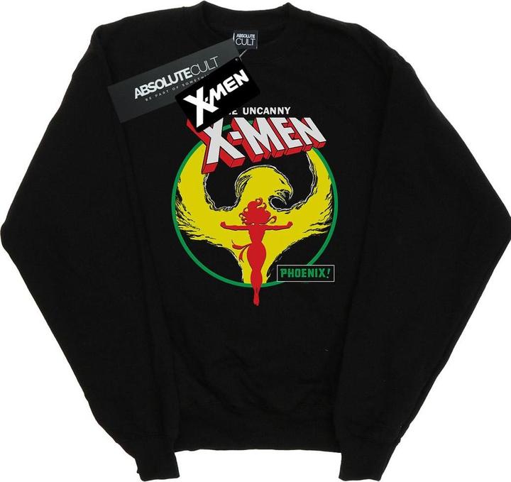 Actual product image Womens/Ladies X-Men Phoenix Circle Sweatshirt (S)